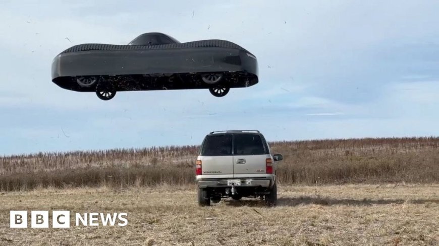 Watch: A real-life flying car takes to the skies