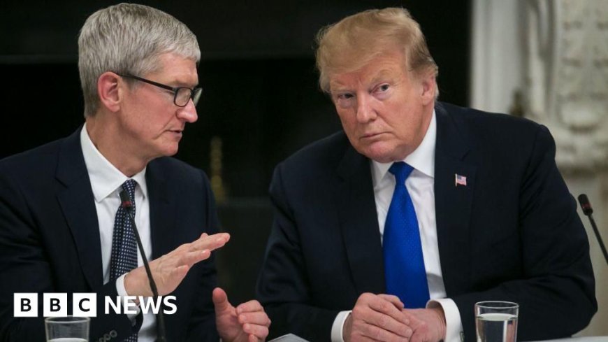 Apple commits to $500bn US investment