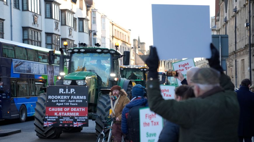 Environment secretary to unveil farming reforms in attempt to ease tension over inheritance tax