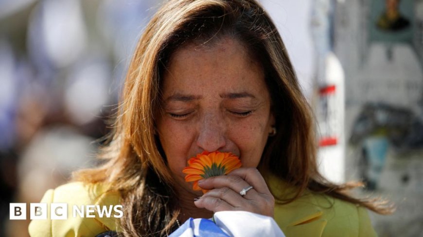 Israelis pay last respects to hostage mother and sons killed in Gaza