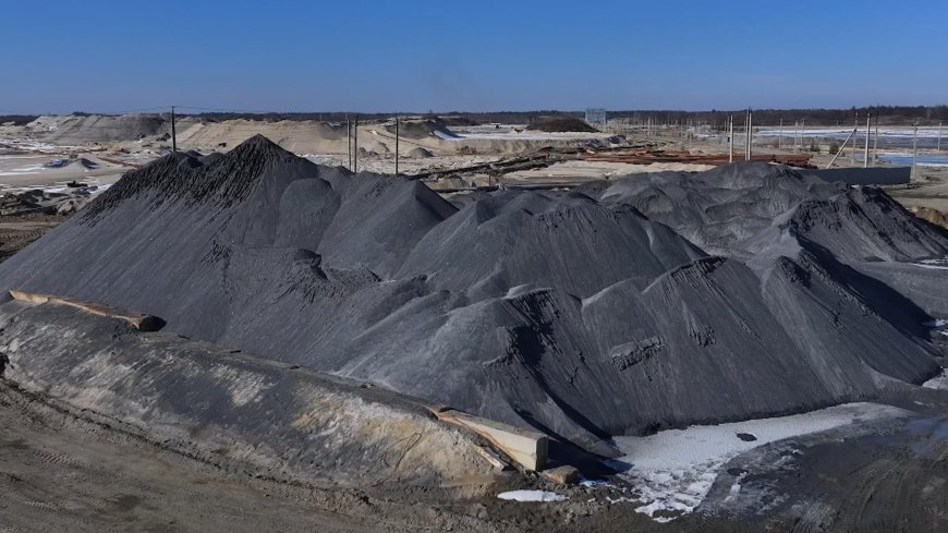 Inside a Ukrainian titanium mine - a mineral Donald Trump may well be after