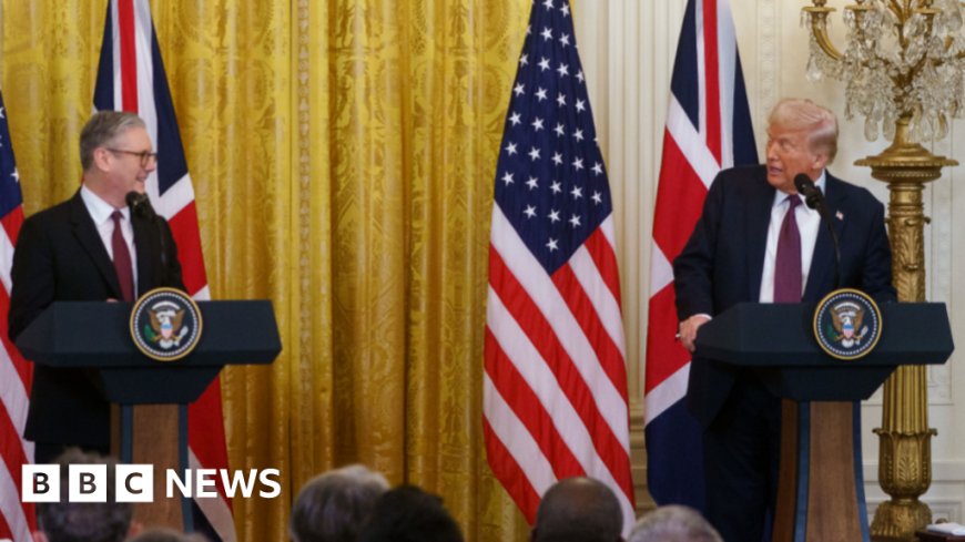 UK-US trade deal could mean tariffs 'not necessary', says Trump