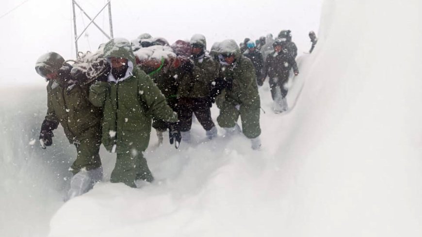 At least 41 people trapped after avalanche in Indian Himalayas