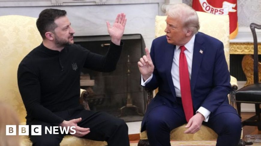 Furious Trump accuses Zelensky of 'gambling with World War Three'