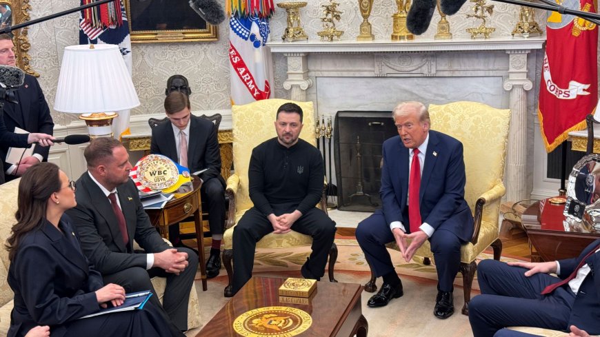 Trump 'offended' by Zelenskyy not wearing a suit in White House