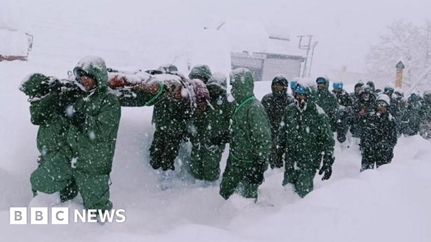 Four dead and several missing after India avalanche