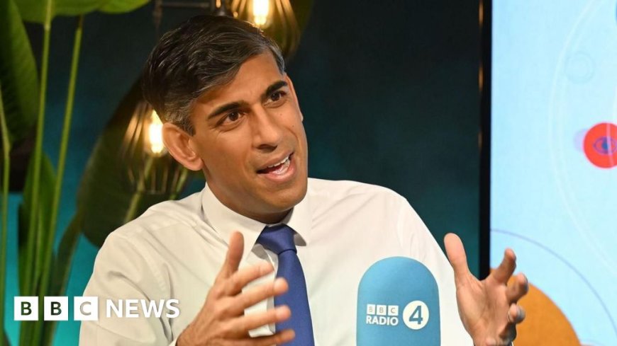 Stop the Boats slogan was too stark, Rishi Sunak tells BBC