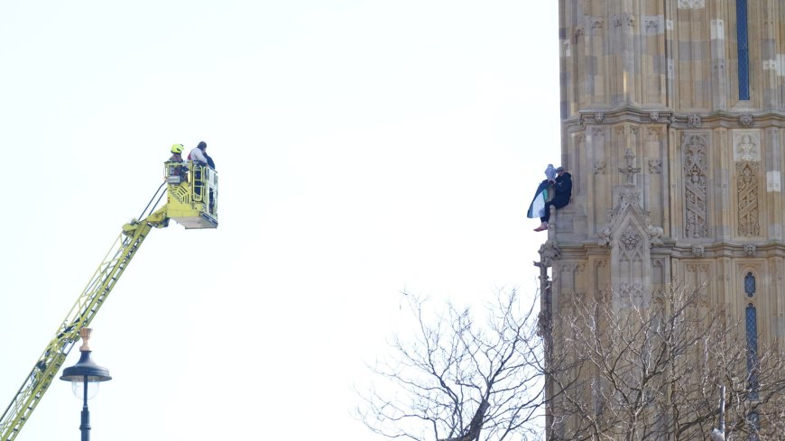 Man charged after climbing Big Ben clock tower