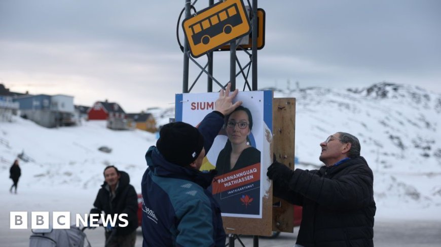 'There's never been a spotlight like this': Greenland heads to the polls as Trump eyes territory