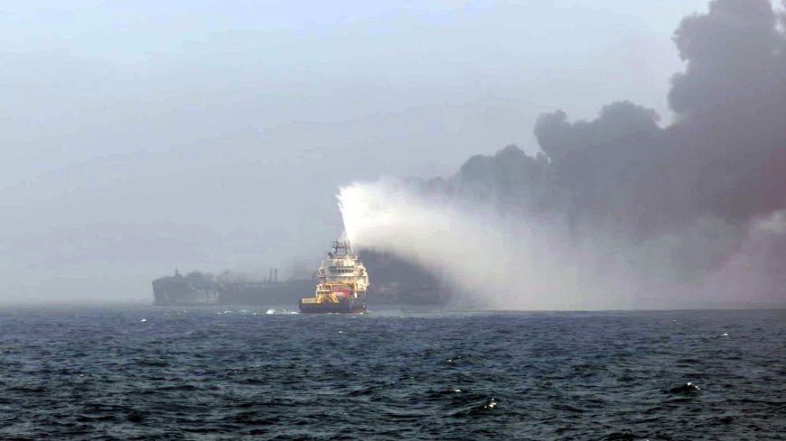 What we know about North Sea oil tanker and cargo ship collision