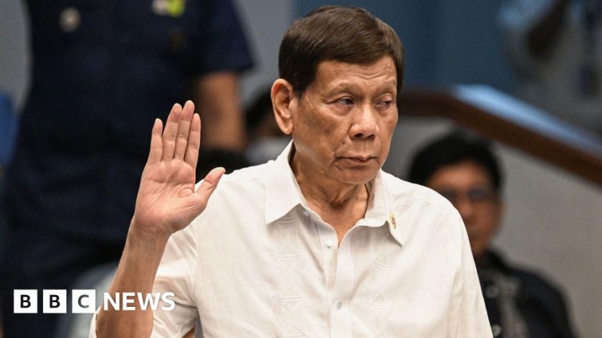 Why is the Philippines' ex-strongman heading for The Hague?