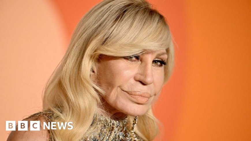 Donatella steps down as Versace creative director