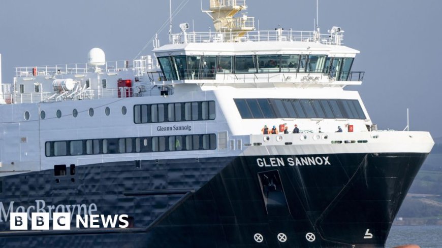 Divers assess crack in hull of new Glen Sannox ferry